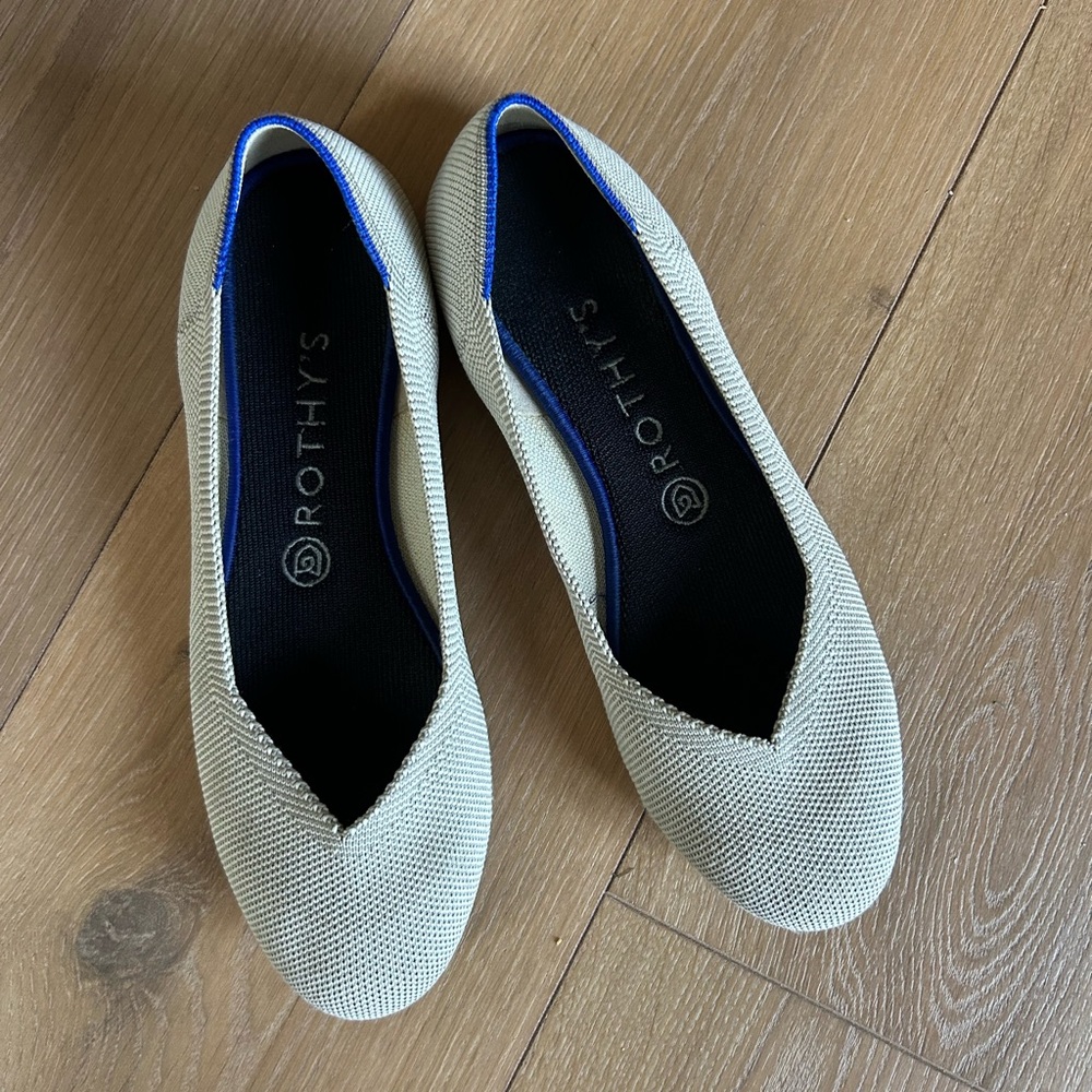 Rothy's Flax Birdseye Ballet Flats